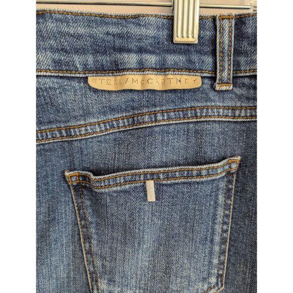 Stella McCartney Denim Cargo Skirt size US 12-14, IT size 48 - Picture 5 of 7